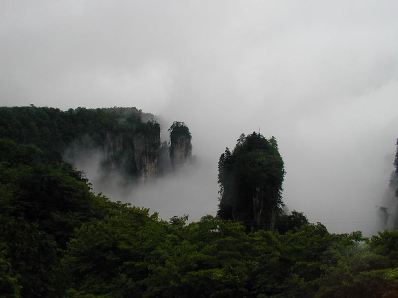 天子山风光